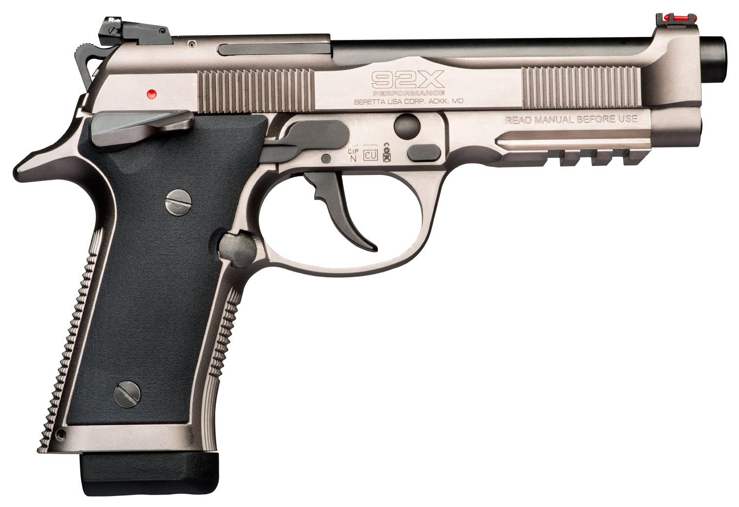 Beretta USA J92XR20 92X Performance 9mm Luger 4.90