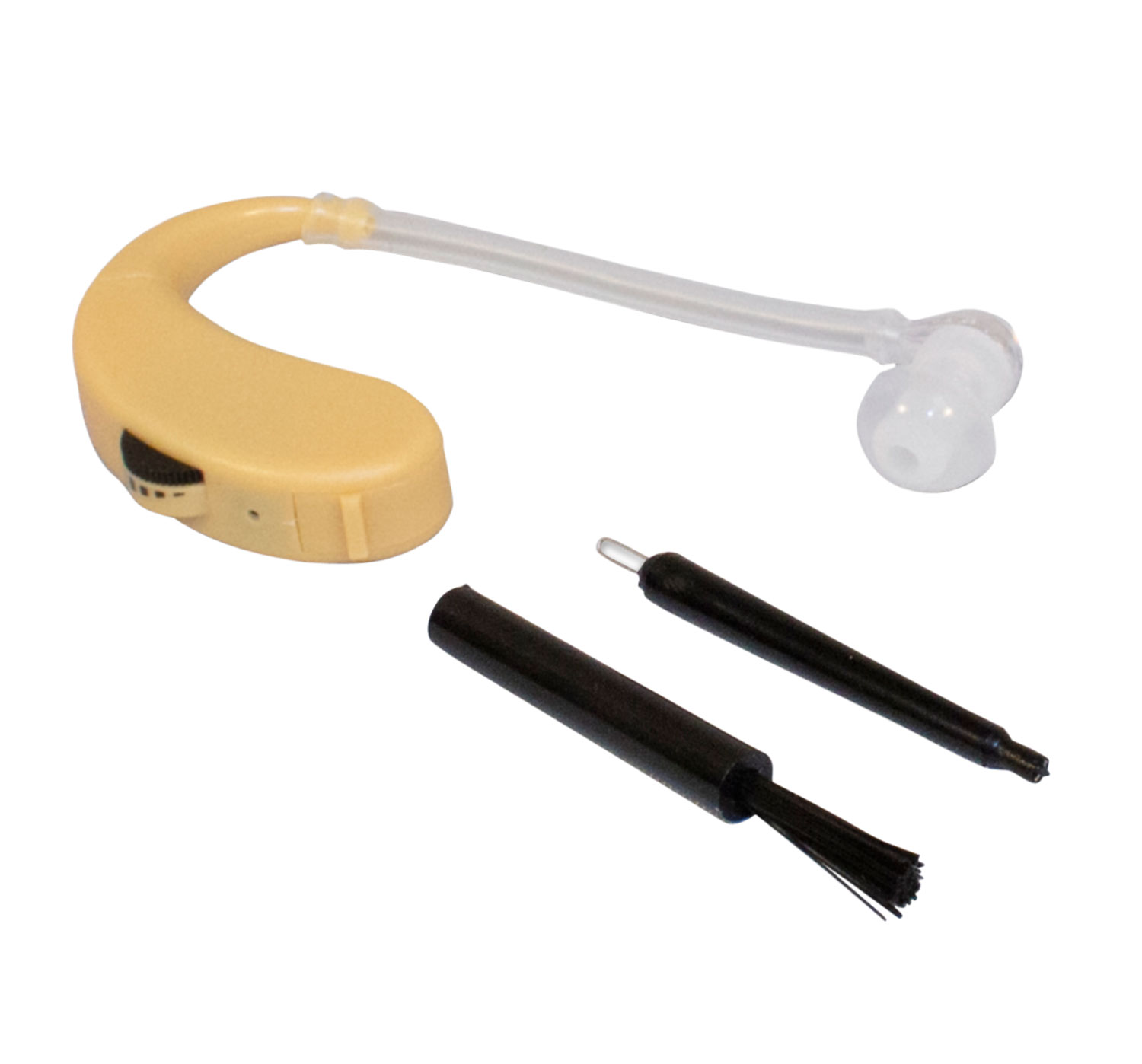 Walkers GWPUE1001 Ultra Ear BTE Hearing Enhancer Plastic 105 dB Behind the Ear Natural