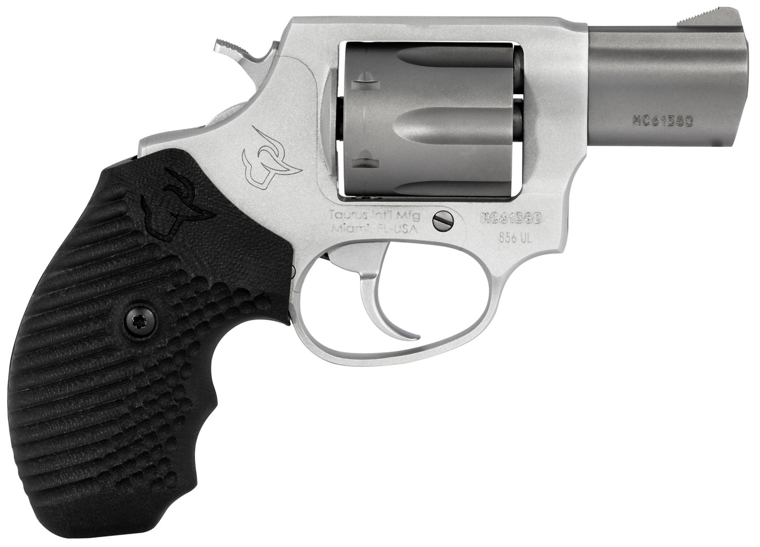 Taurus 856 Ultra Lite Revolver  <br>  38 Spl. 2 in. Black Operator II Grip 6 rd.