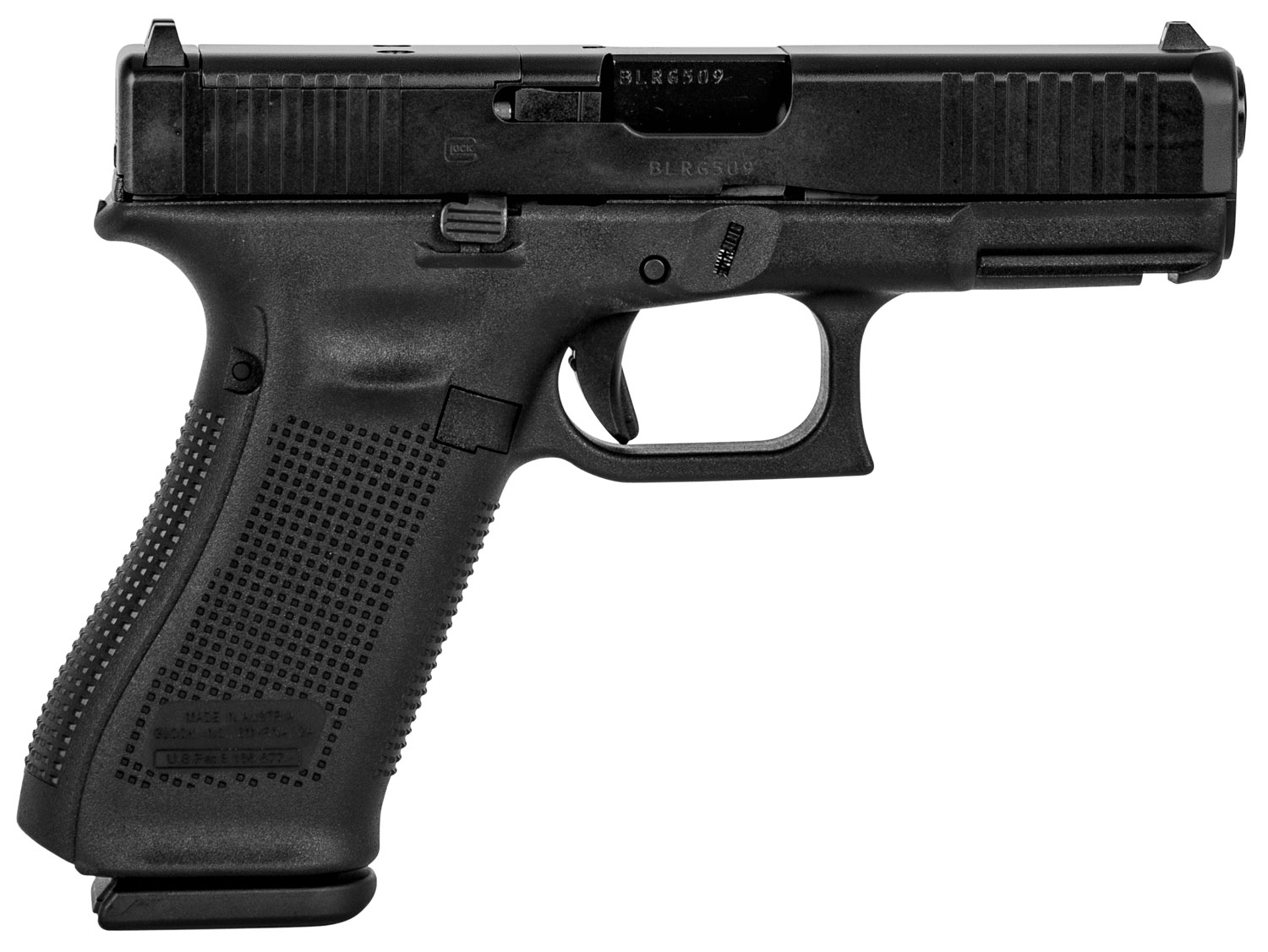 Glock PA455S203MOS G45 Gen5 Compact MOS 9mm Luger 4.02