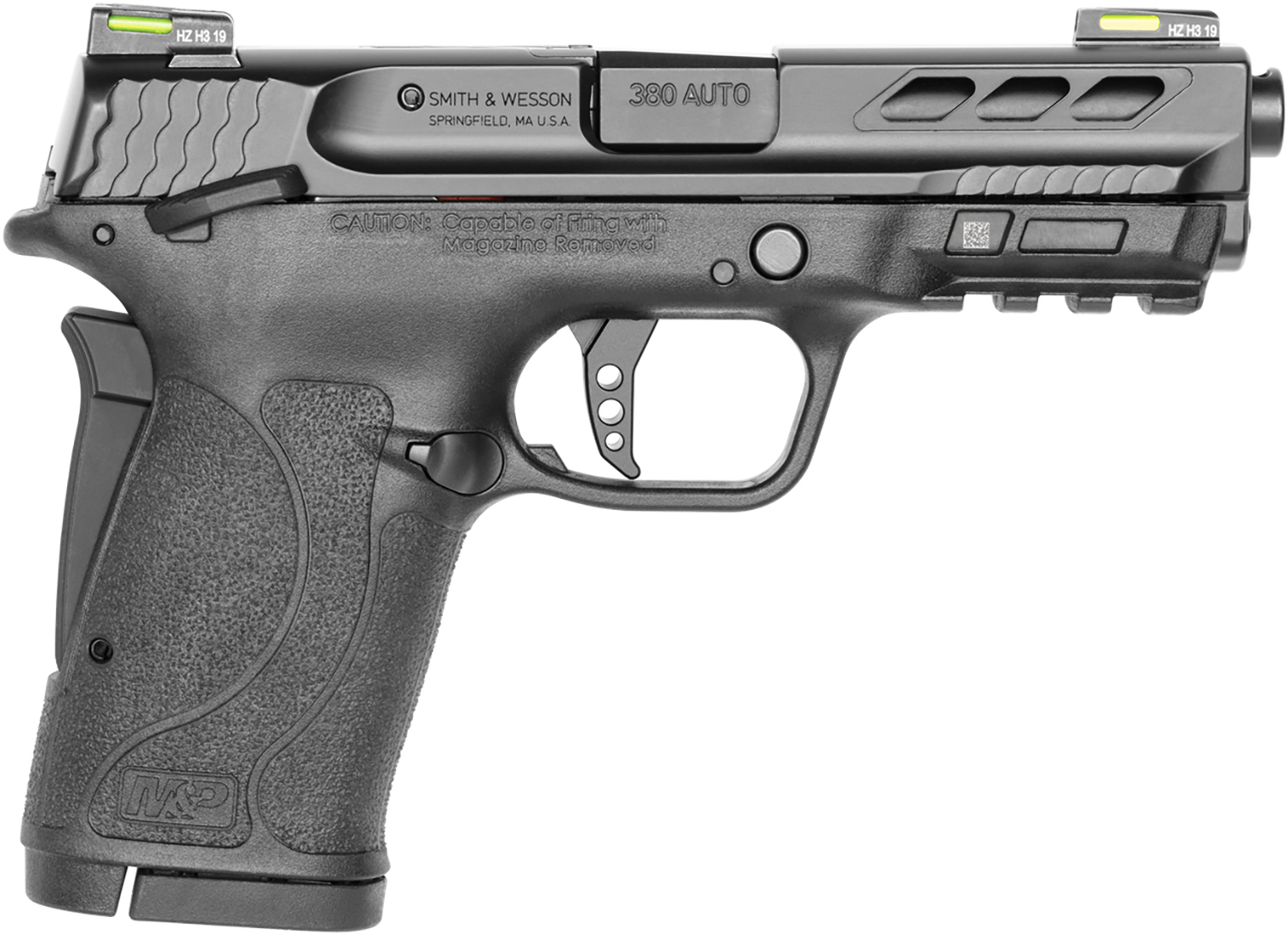 S&W SHIELD M2.0 M&P .380ACP EZ PERFORMANCE BLACK W/PORTED BBL