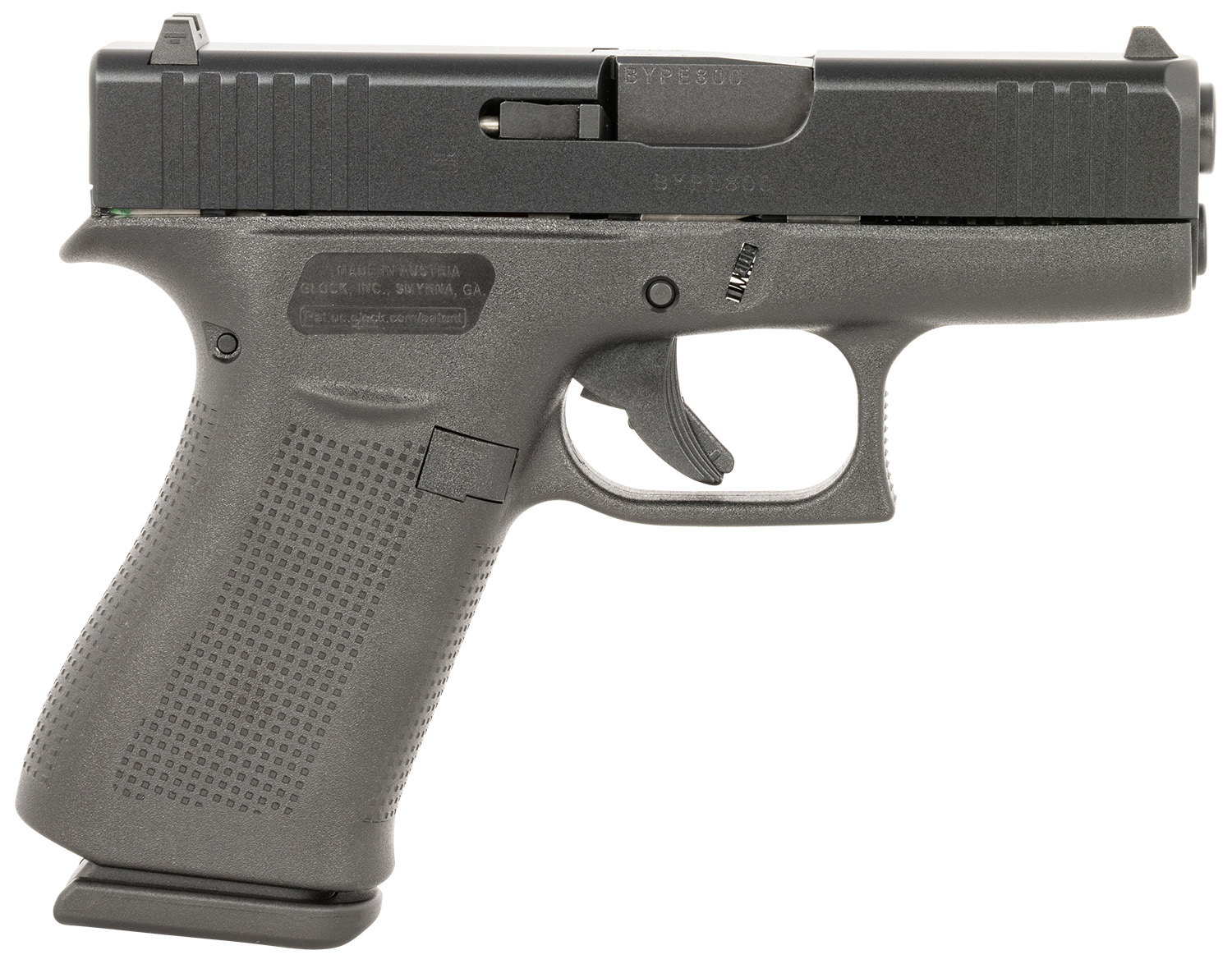Glock PX4350201 G43X  Slim Sub-Compact 9mm Luger 10+1 3.41