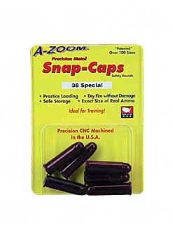 A-Zoom Metal Snap Caps .38 Special 6/ct