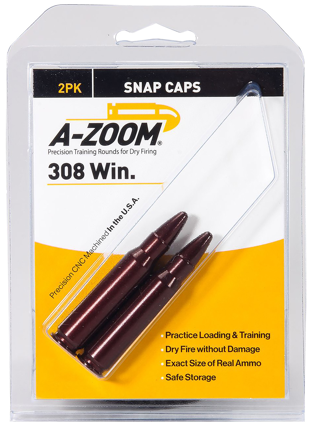 A-Zoom Metal Snap Caps .308 Winchester 2/ct