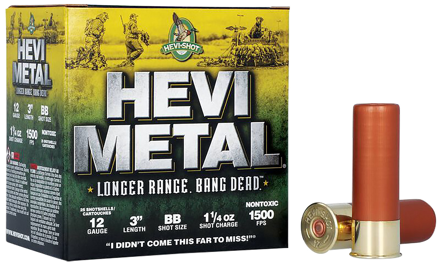 HEVI-Shot 38088 HEVI-Metal Long Range 12 gauge, 3