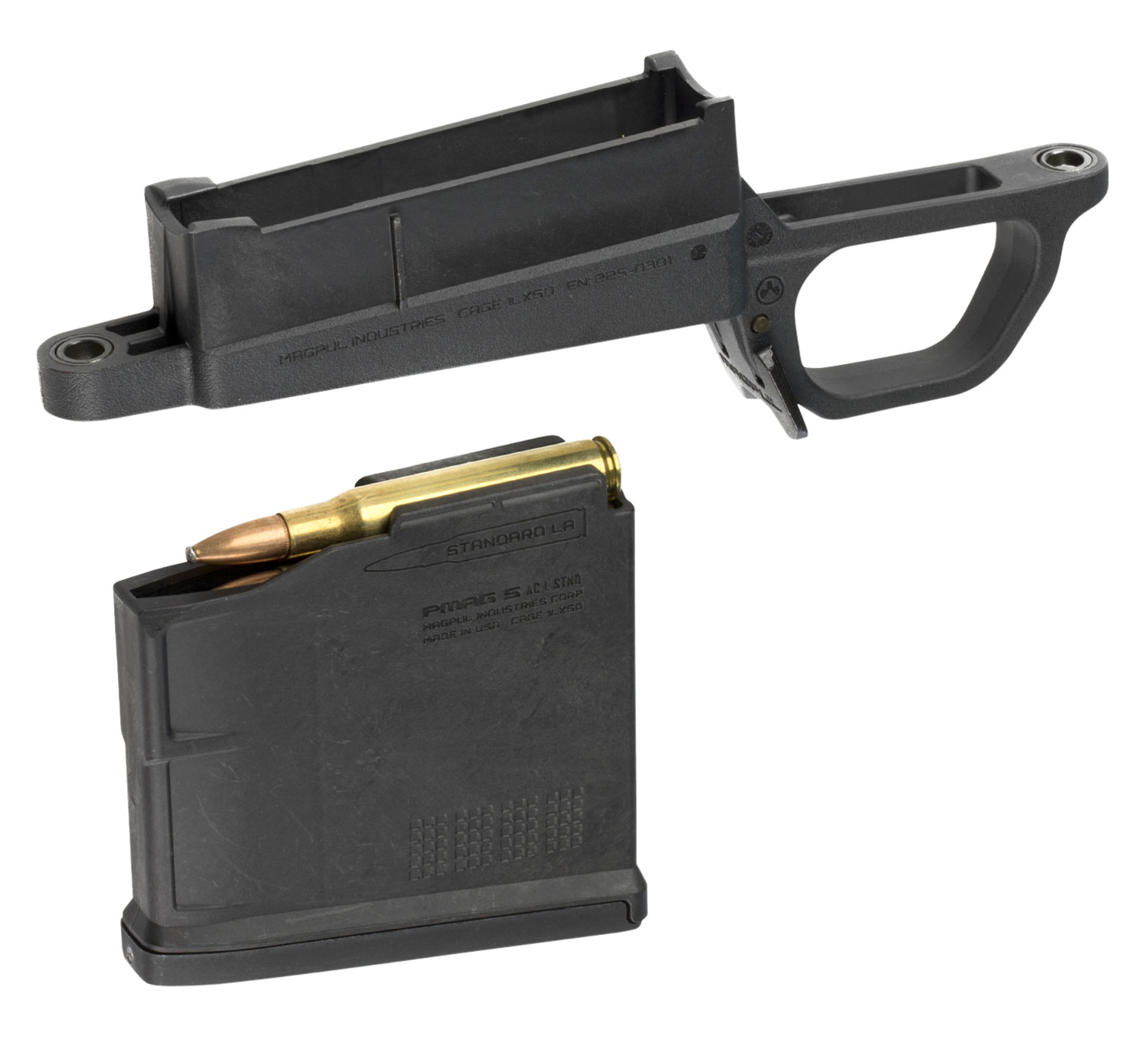 Magpul MAG489-BLK Bolt Action Magzine Well 700L Standard-Hunter