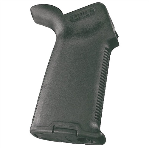 Magpul MAG416-BLK MOE+ Grip Textured Black Polymer with OverMolded Rubber for AR-15, AR-10, M4, M16, M110, SR25