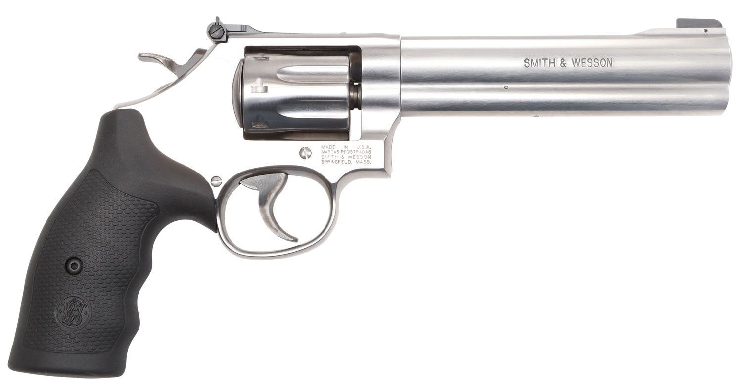 Smith & Wesson 12460 Model 648  22 WMR Stainless Steel 6