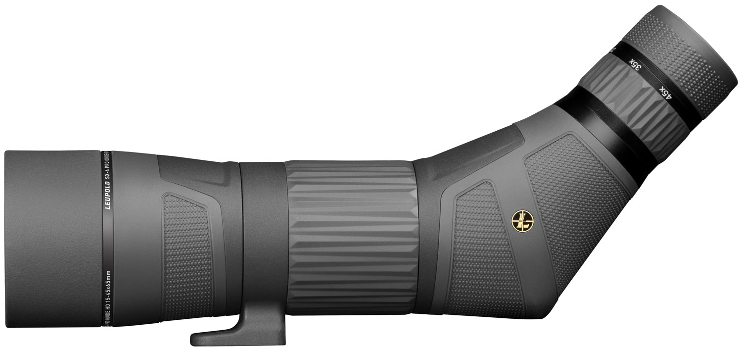 Leupold SX-4 Pro Guide HD Spotting Scope  <br>  15-45x65mm Angled
