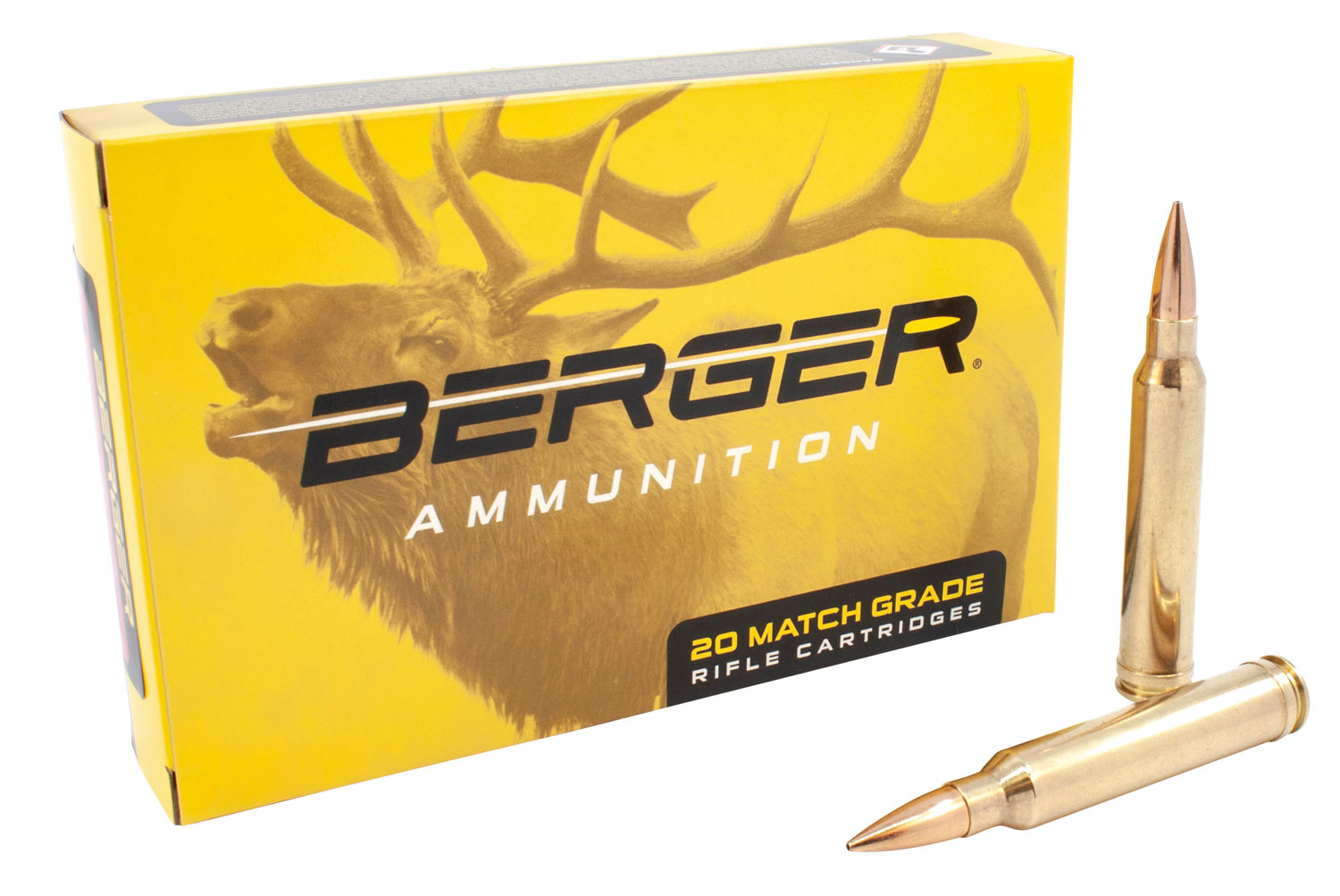 Berger Bullets 70020 Classic Hunter Subsonic 300 Win Mag 185 gr Hybrid Boat Tail 20 Per Box/ 10 Case