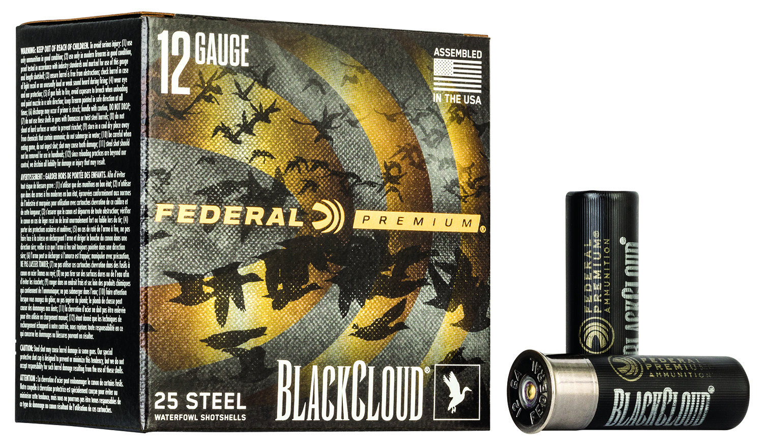 Federal PWBX1422 Premium Black Cloud FS 12 Gauge 3