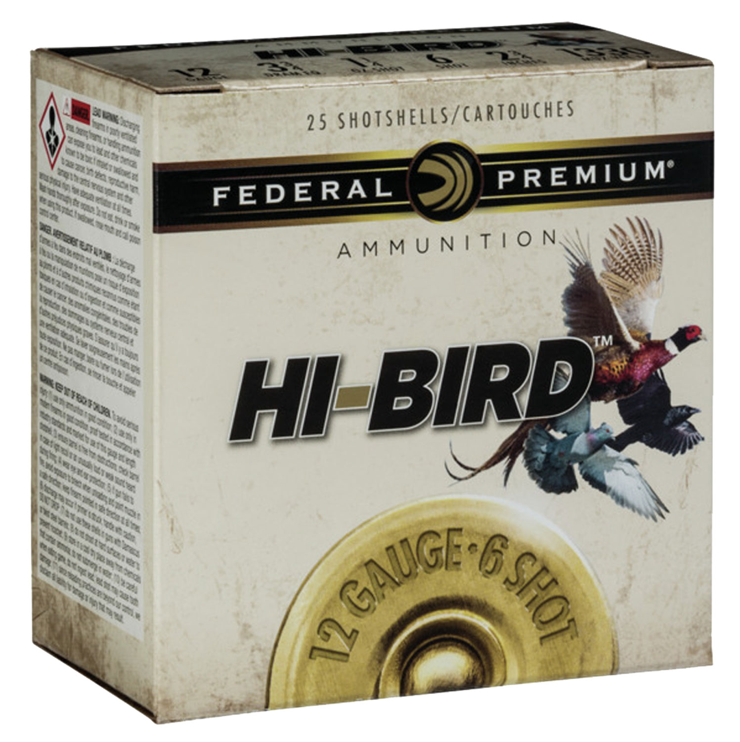 Federal HVF128 Premium Hi-Bird 12 Gauge 2.75