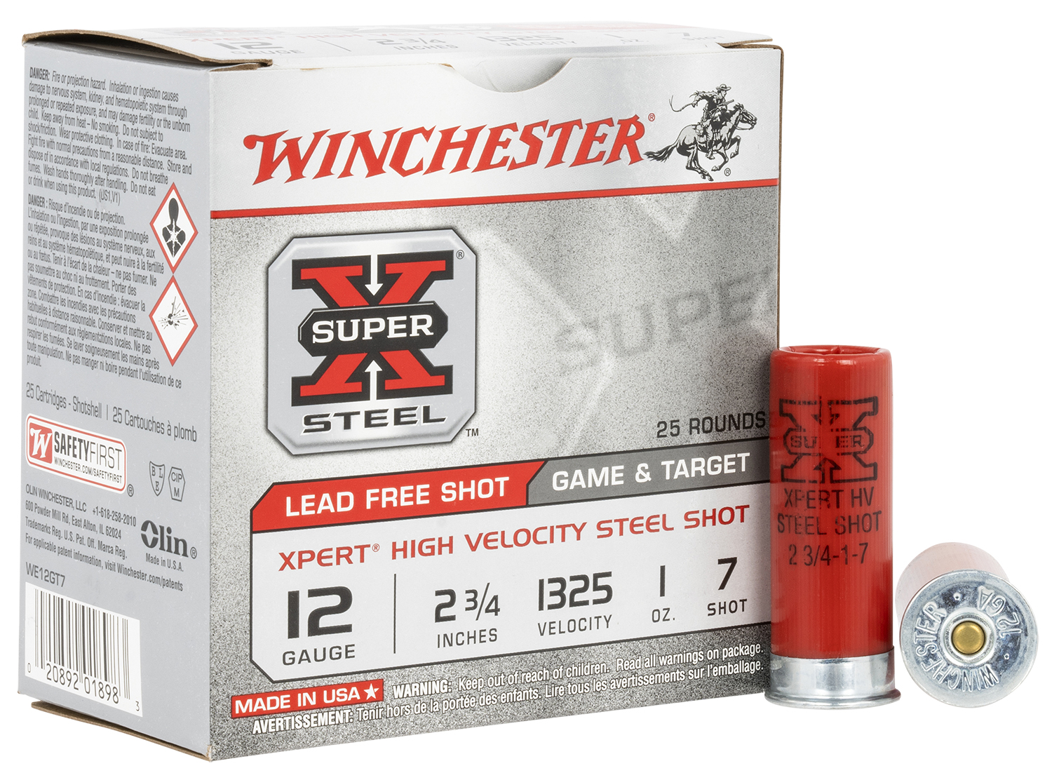 Winchester Ammo WE12GT7 Super X Xpert High Velocity 12 Gauge 2.75