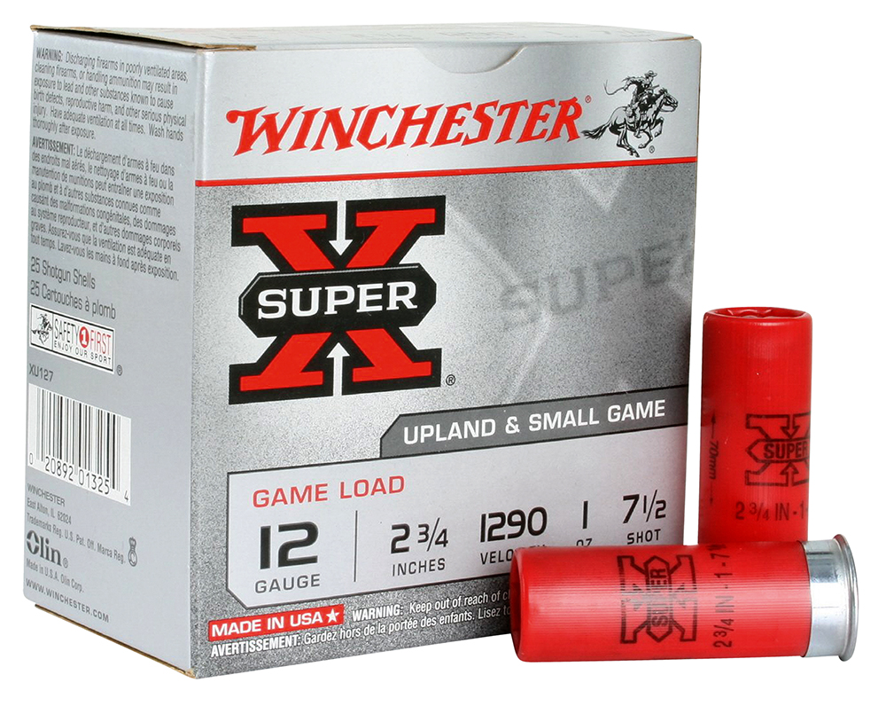 Winchester Ammo XU127 Super X Game Load 12 Gauge 2.75
