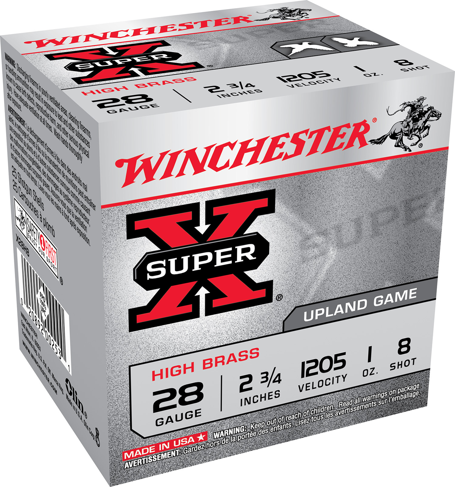 WINCHESTER SUPER-X 28GA 2.75