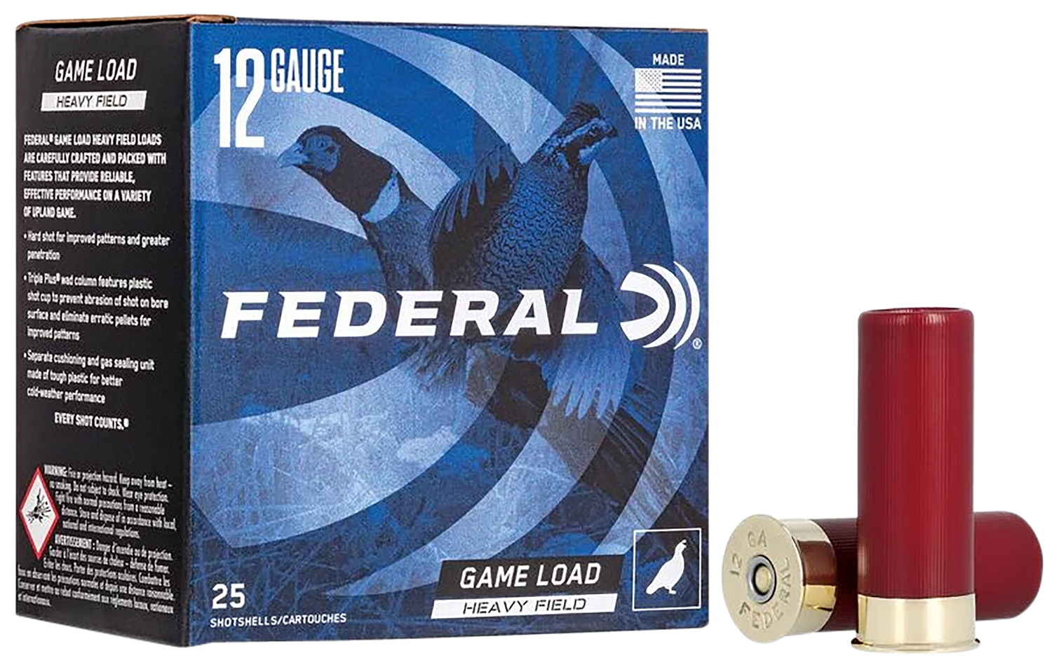 FEDERAL GAME SHOK 12GA 2.75