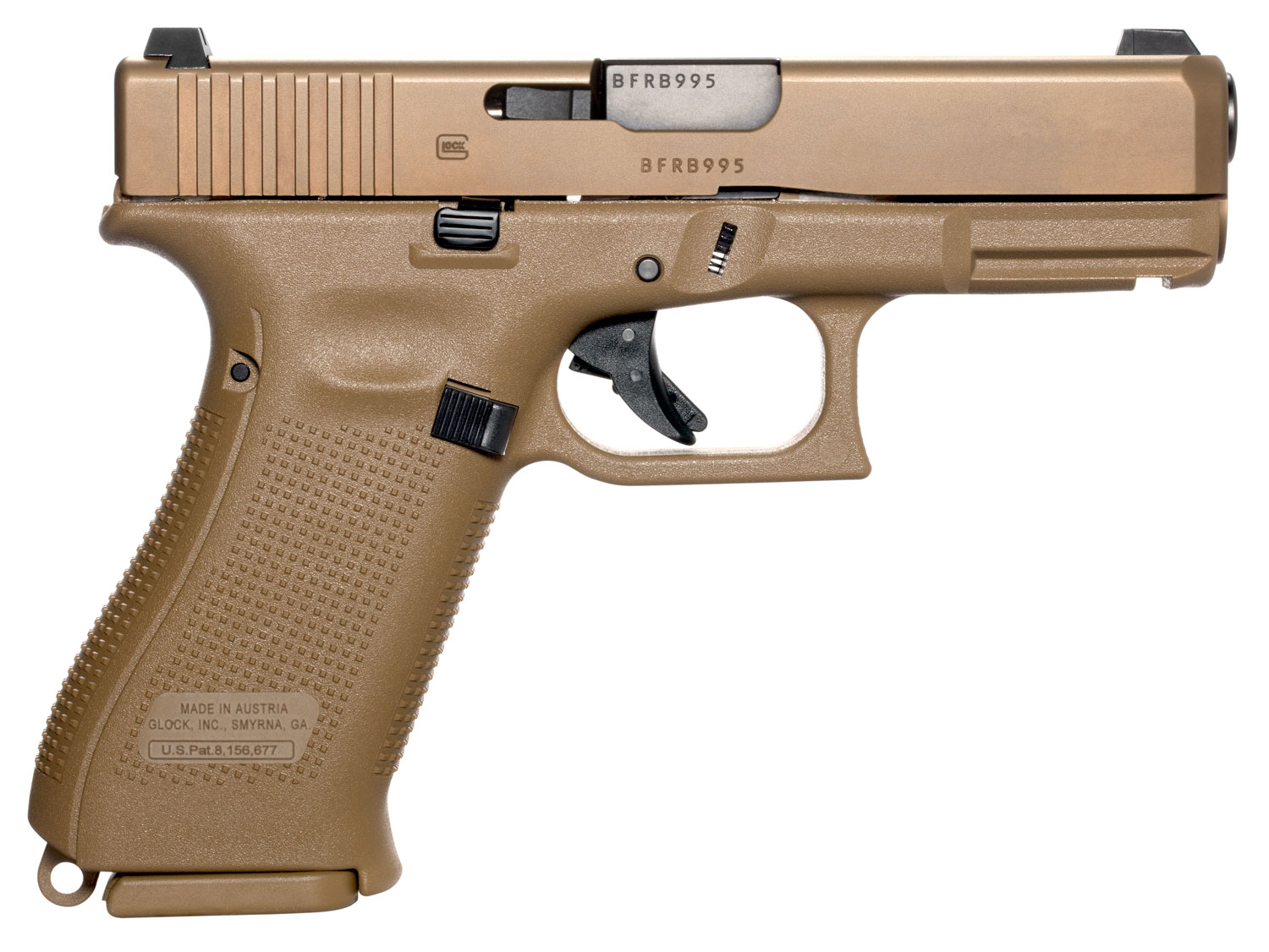 Glock UX1950703 G19X Crossover 9mm Luger 4.02