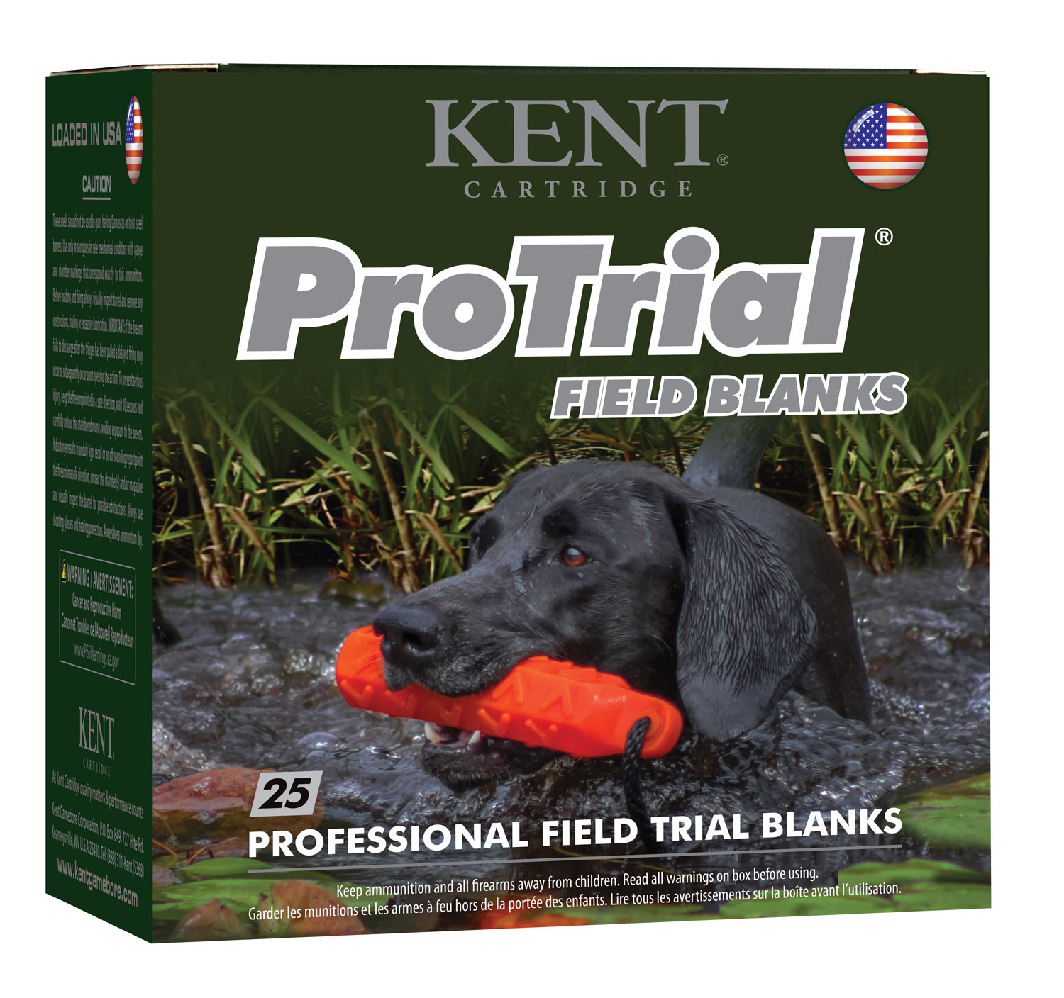 Kent Cartridge K1225PTFB ProTrial Field Blank 25 Per Box/ 10 Cs