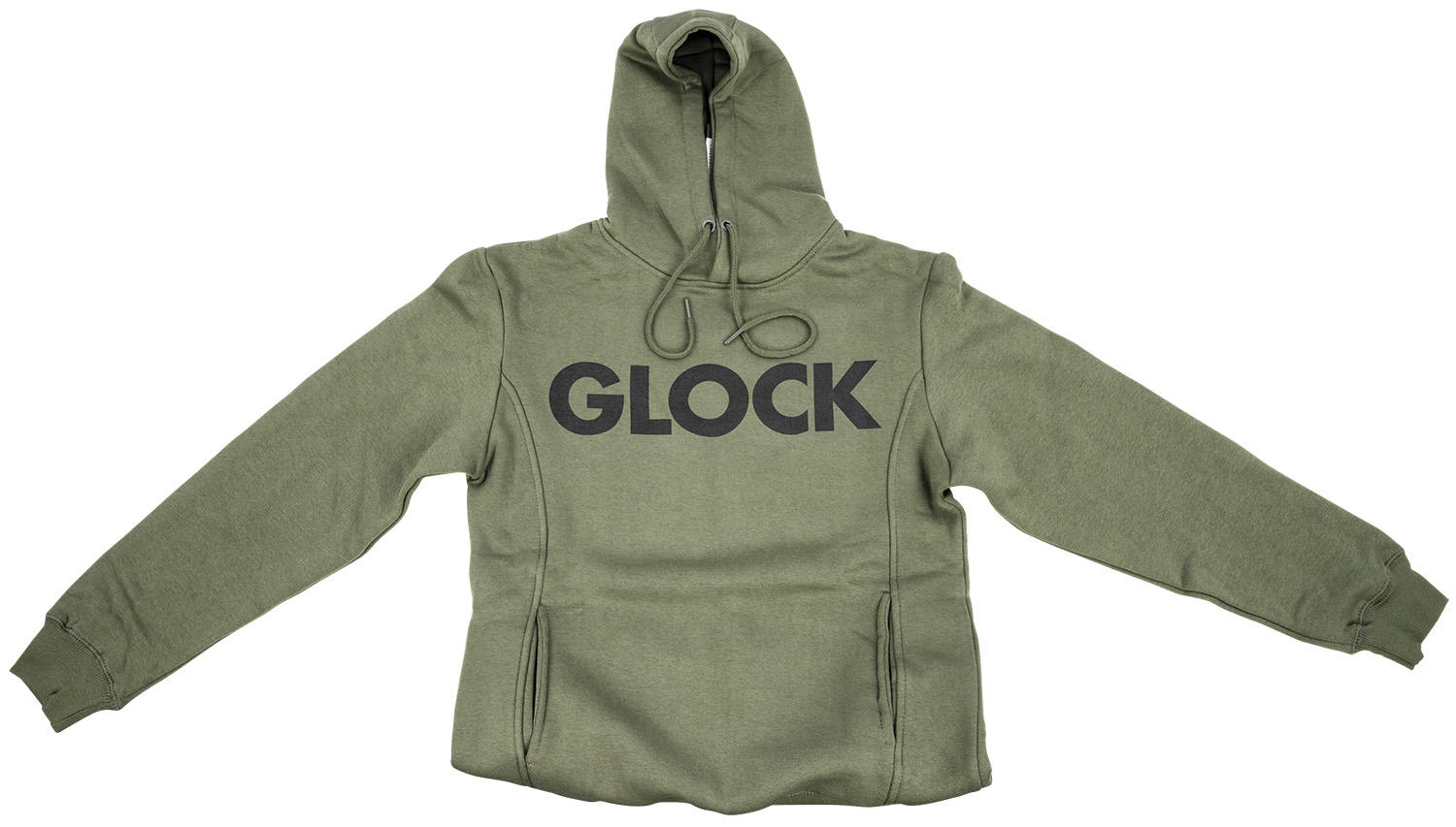 GLOCK OEM TRADITIONAL HOODIE GREEN SMALL B Tactical Shop B Tactical