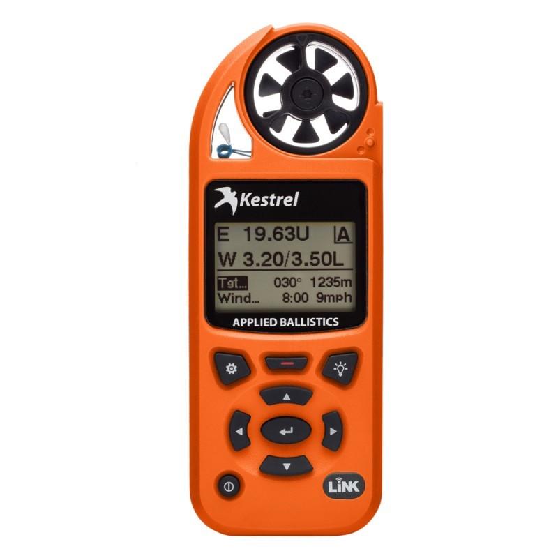 KestrelMeters 0857ALBLZ 5700 Elite Weather Meter Blaze Orange AA iPhone/Android