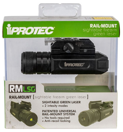 iProtec 6569 RMLSG Rail-Mount Green Laser  Black