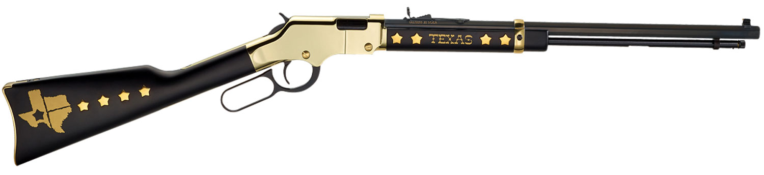 Henry H004TX Golden Boy Texas Tribute 22 Short, 22 Long or 22 LR Caliber with 16 LR/21 Short Capacity, 20