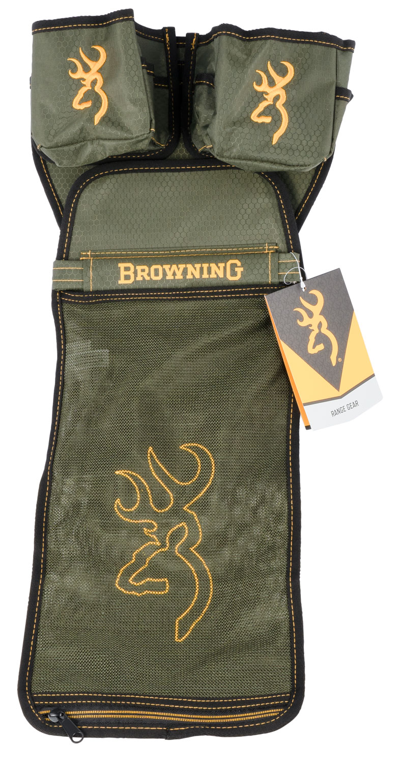 BROWNING SUMMIT SHELL POUCH DBL/SNGL BOX CARRIER M. GREEN<