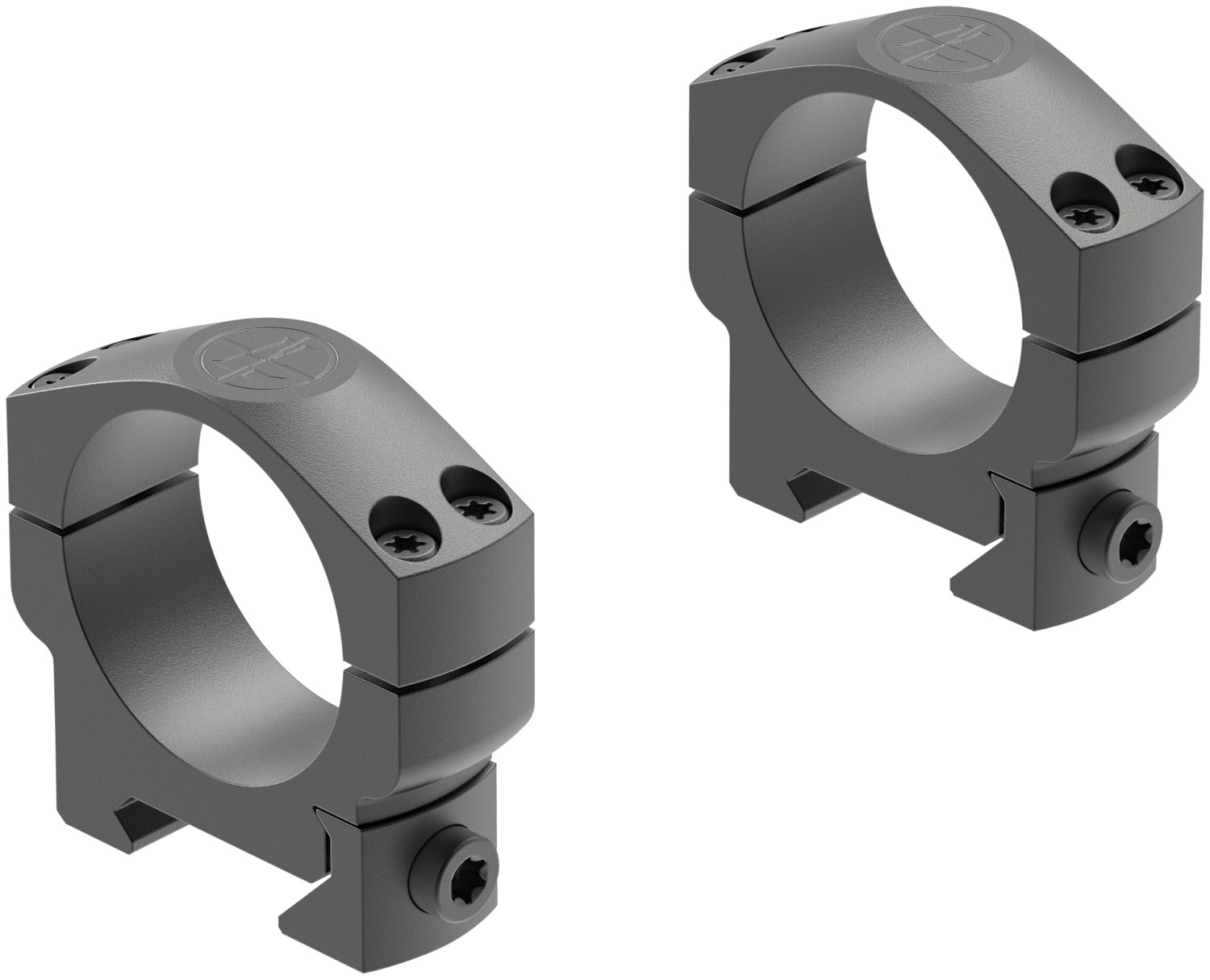 LEUPOLD RINGS MARK 4 CROSS- SLOT 34MM MED ALUMINUM MATTE
