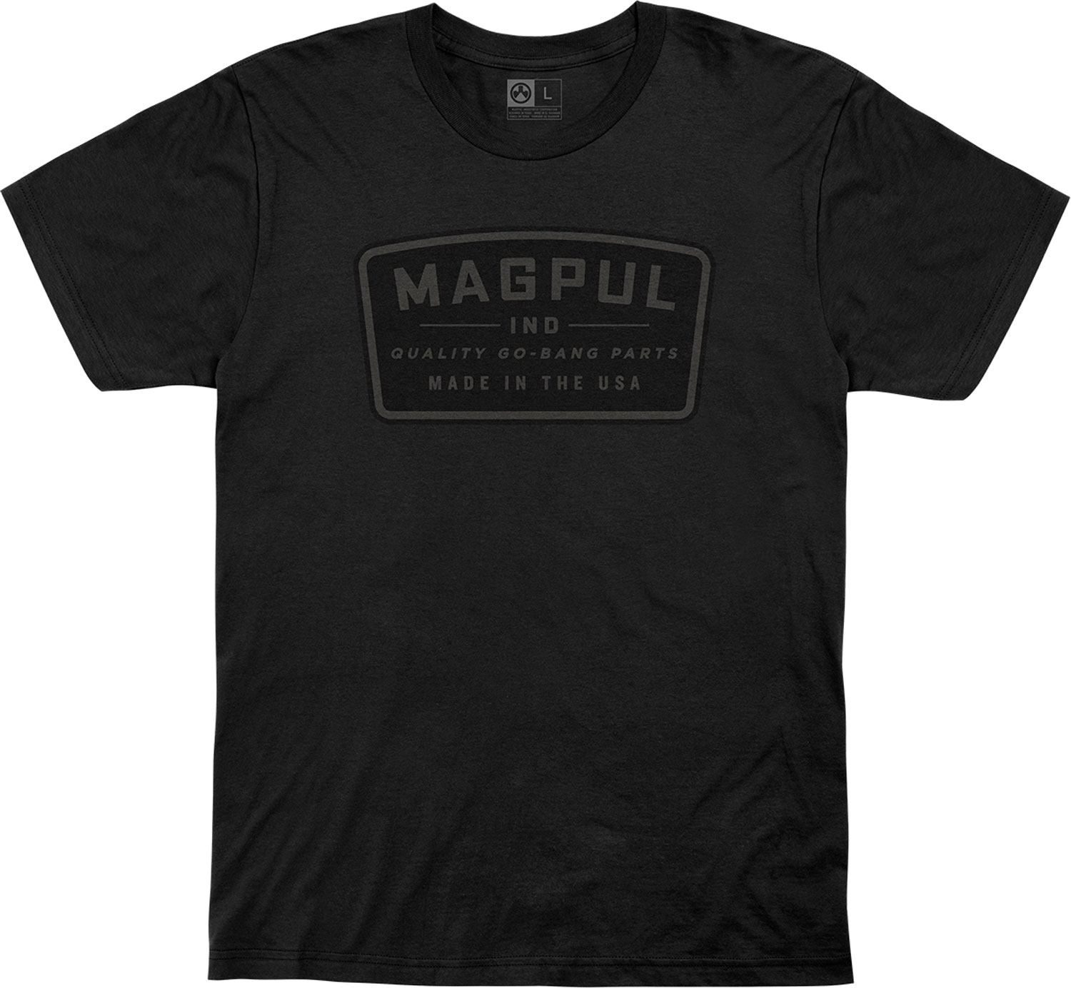 Magpul MAG1111-001-2X Go Bang Parts T-Shirts Black 2XL Short Sleeve
