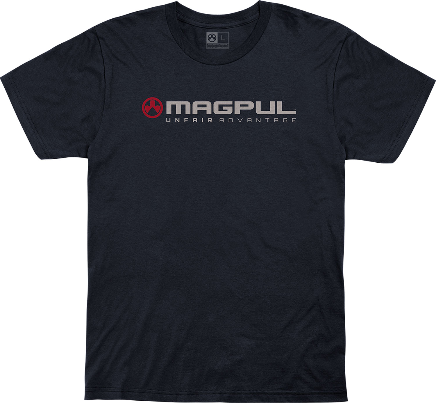 Magpul MAG1114-410-L Unfair Advantage Cotton T-Shirt Navy, Large