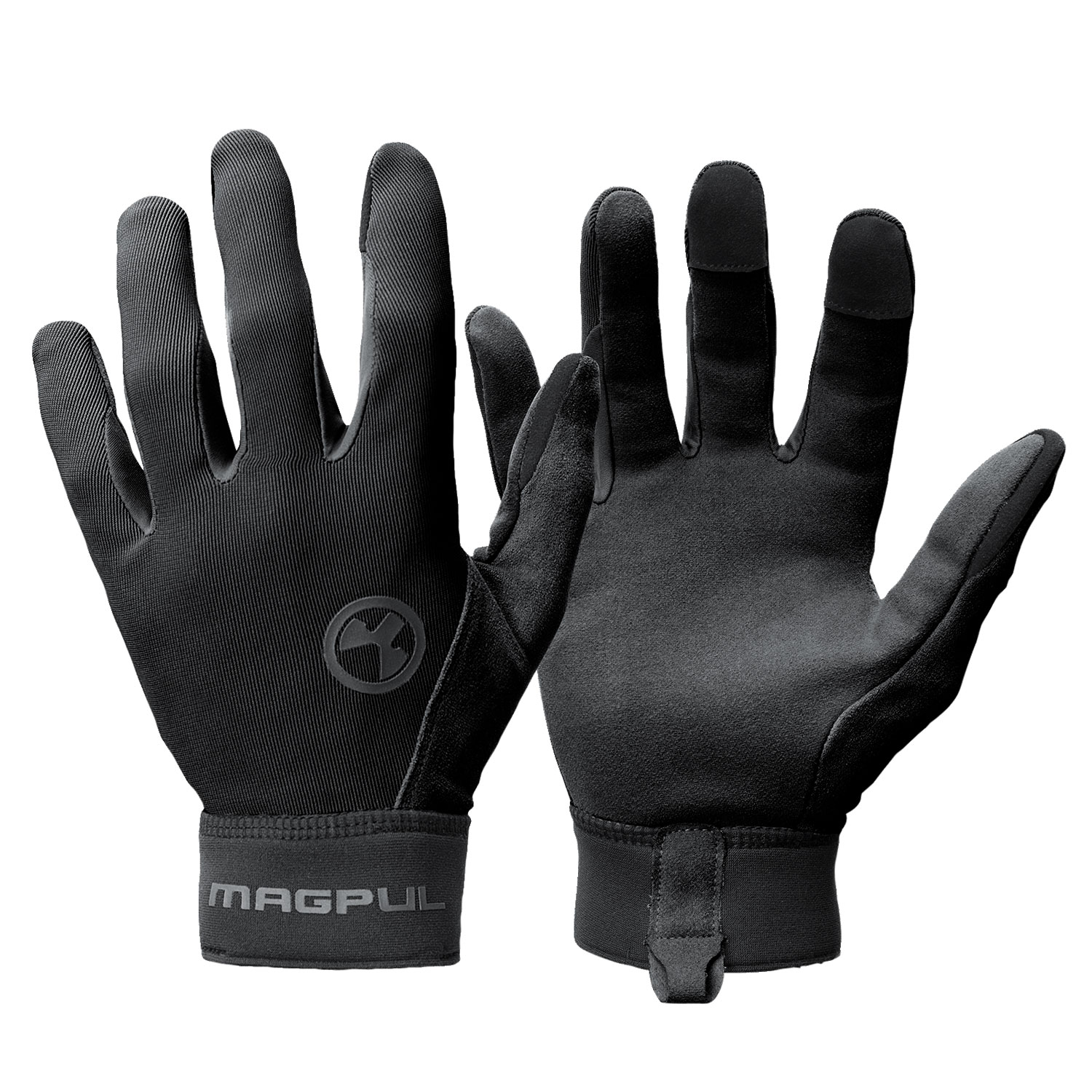 Magpul MAG1014-001 Technical 2.0 Gloves Black Touchscreen Synthetic/Suede Medium