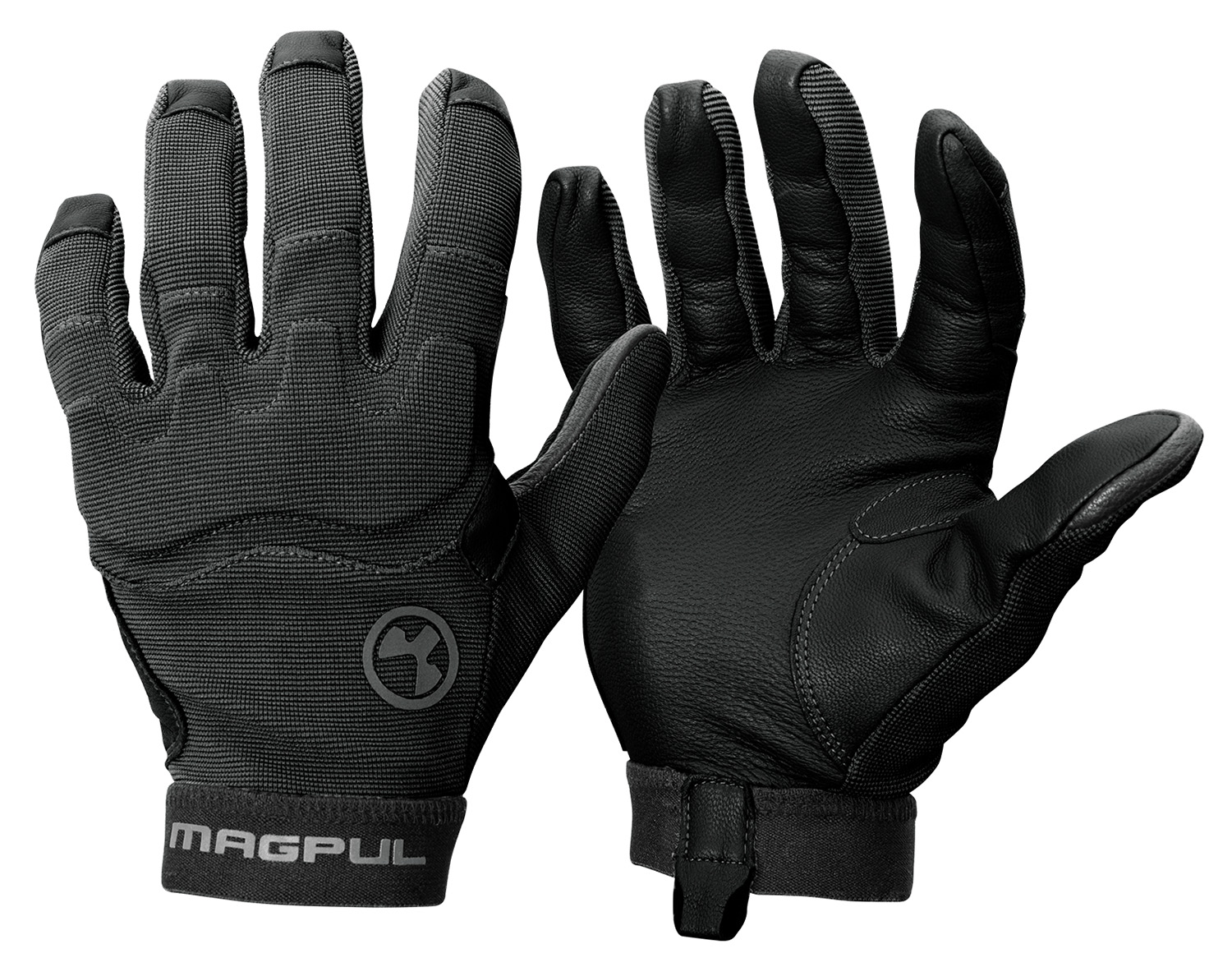 Magpul MAG1015-001 Patrol 2.0 Gloves Black Nylon/Leather Small