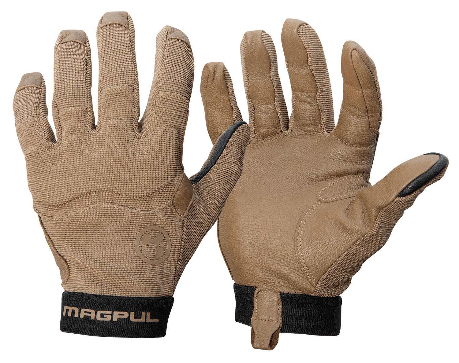 Magpul MAG1015-251 Patrol 2.0 Gloves Coyote Nylon/Leather Small