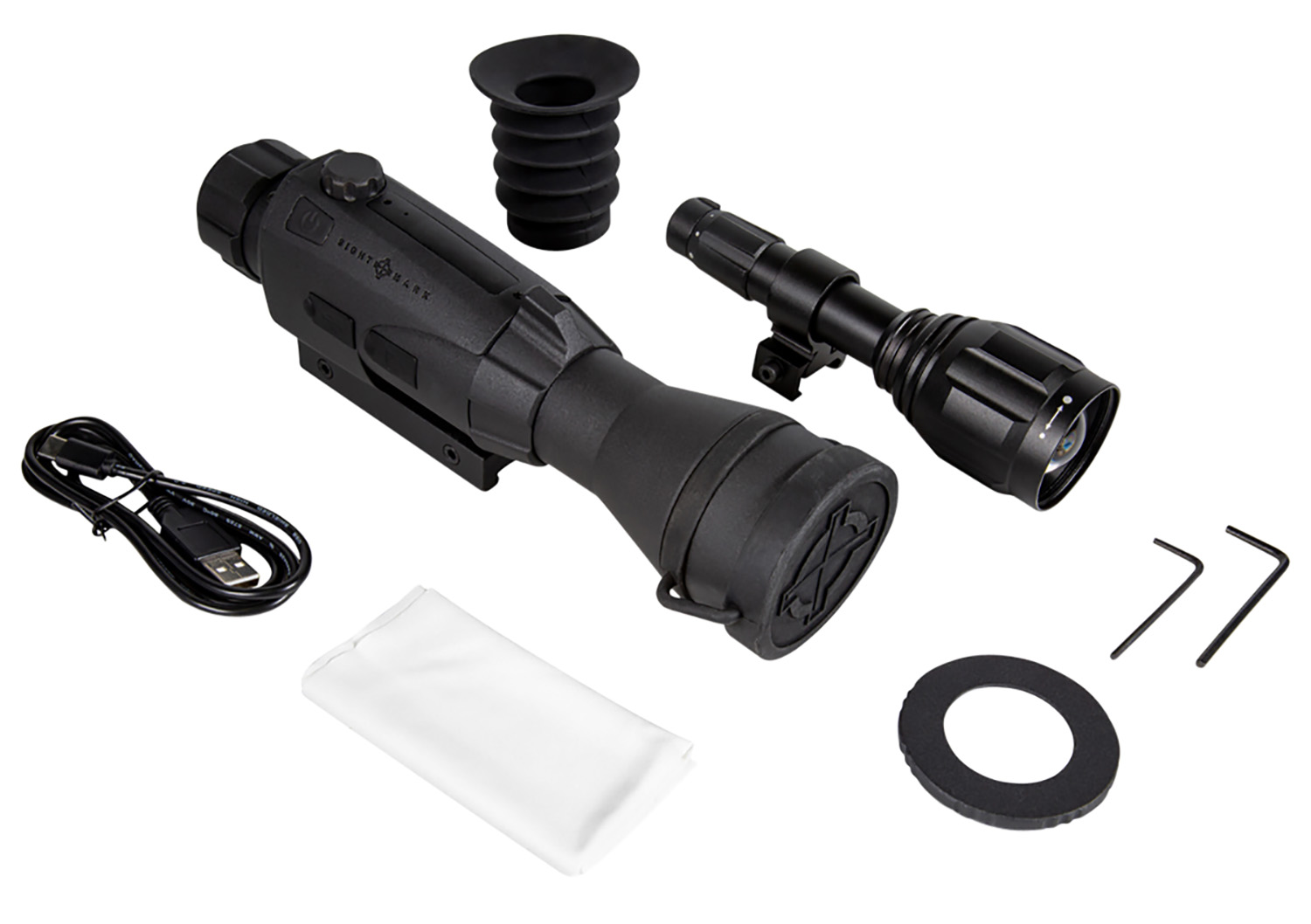 Sightmark SM18030 Wraith 4K Max Night Vision Riflescope Black 3-24x50mm 50mm Tube Multi Reticle
