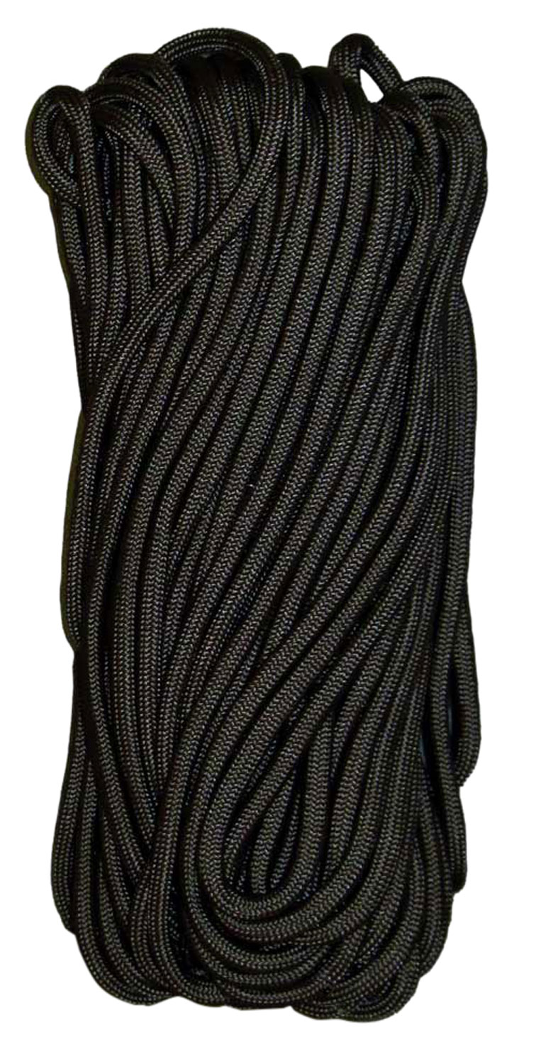 Tacshield 03000 550 Cord  50 ft Black