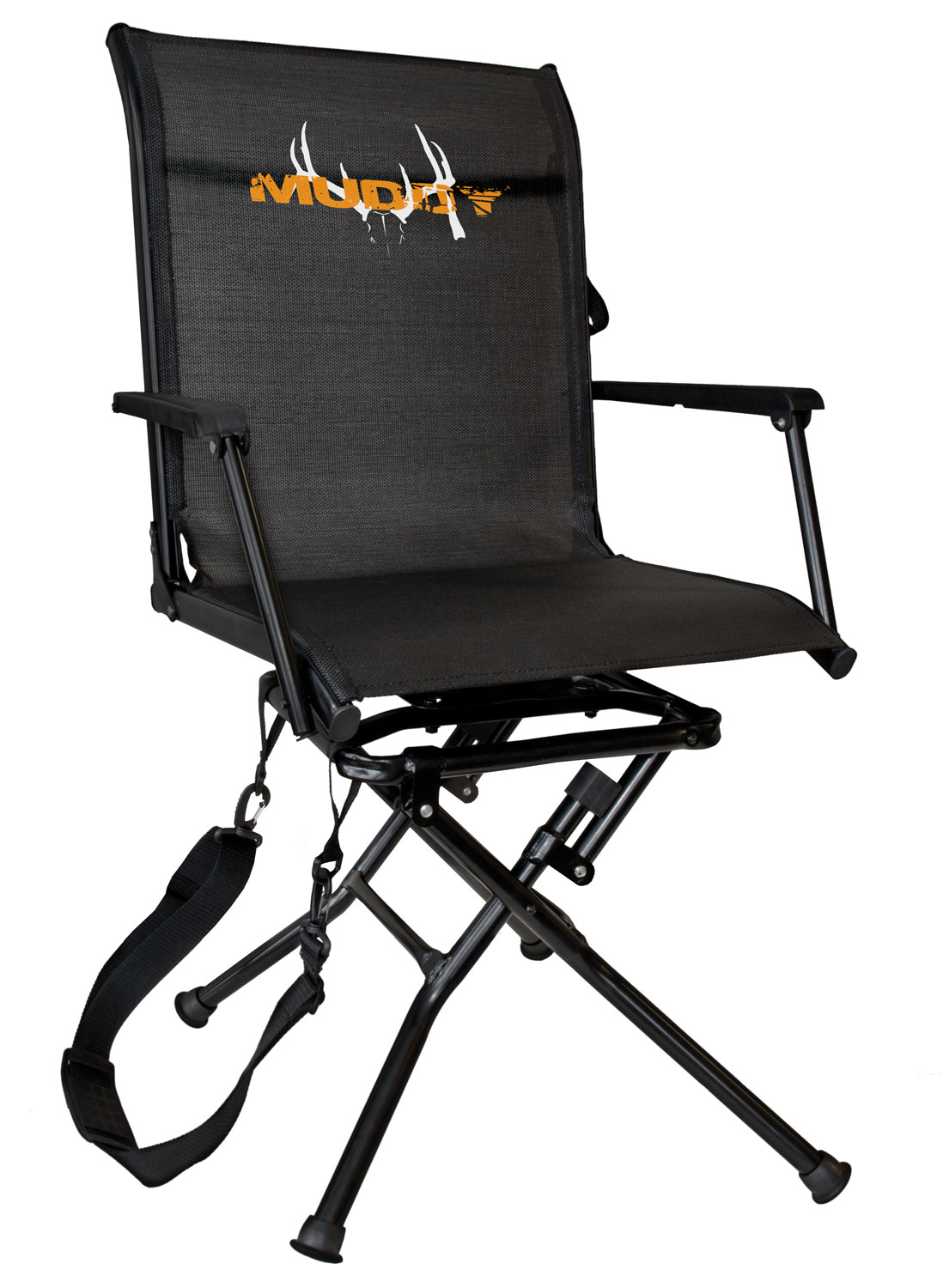 MUDDY SWIVEL-EASE FOLDING GROUND SEAT W/FLEX TEK SEAT