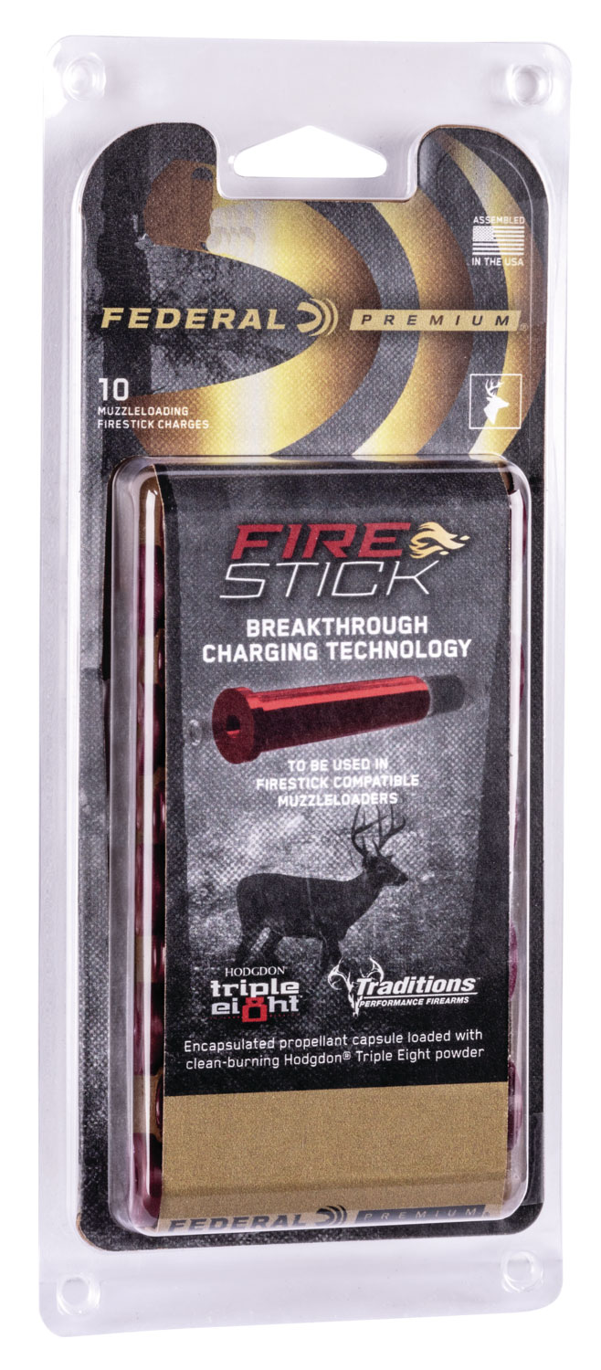 Federal PMZFS100T8 Premium Fire Stick 50 Cal Caliber 100 gr 10 Pack