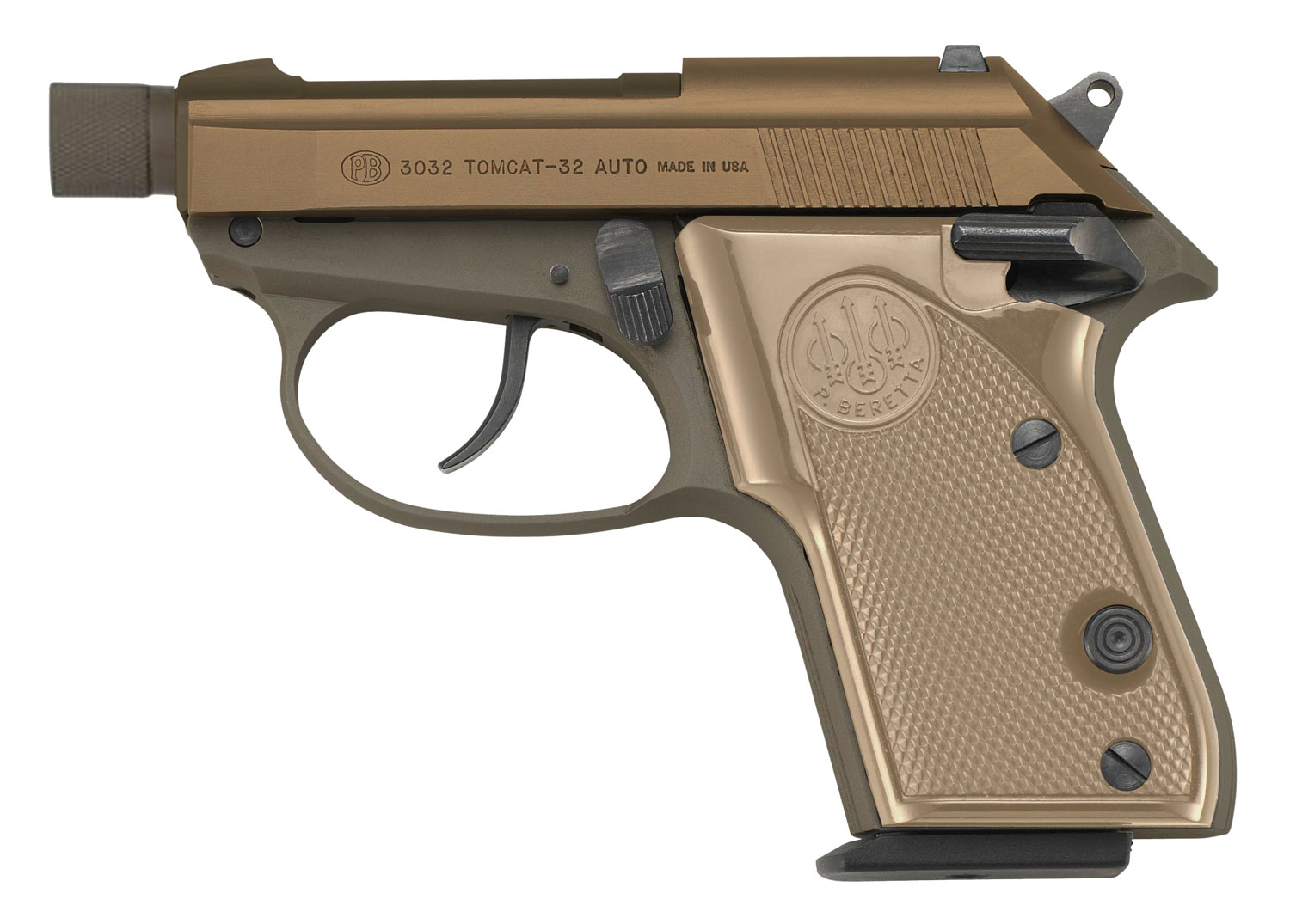 Beretta USA J320126 3032 Tomcat 32 ACP 2.90