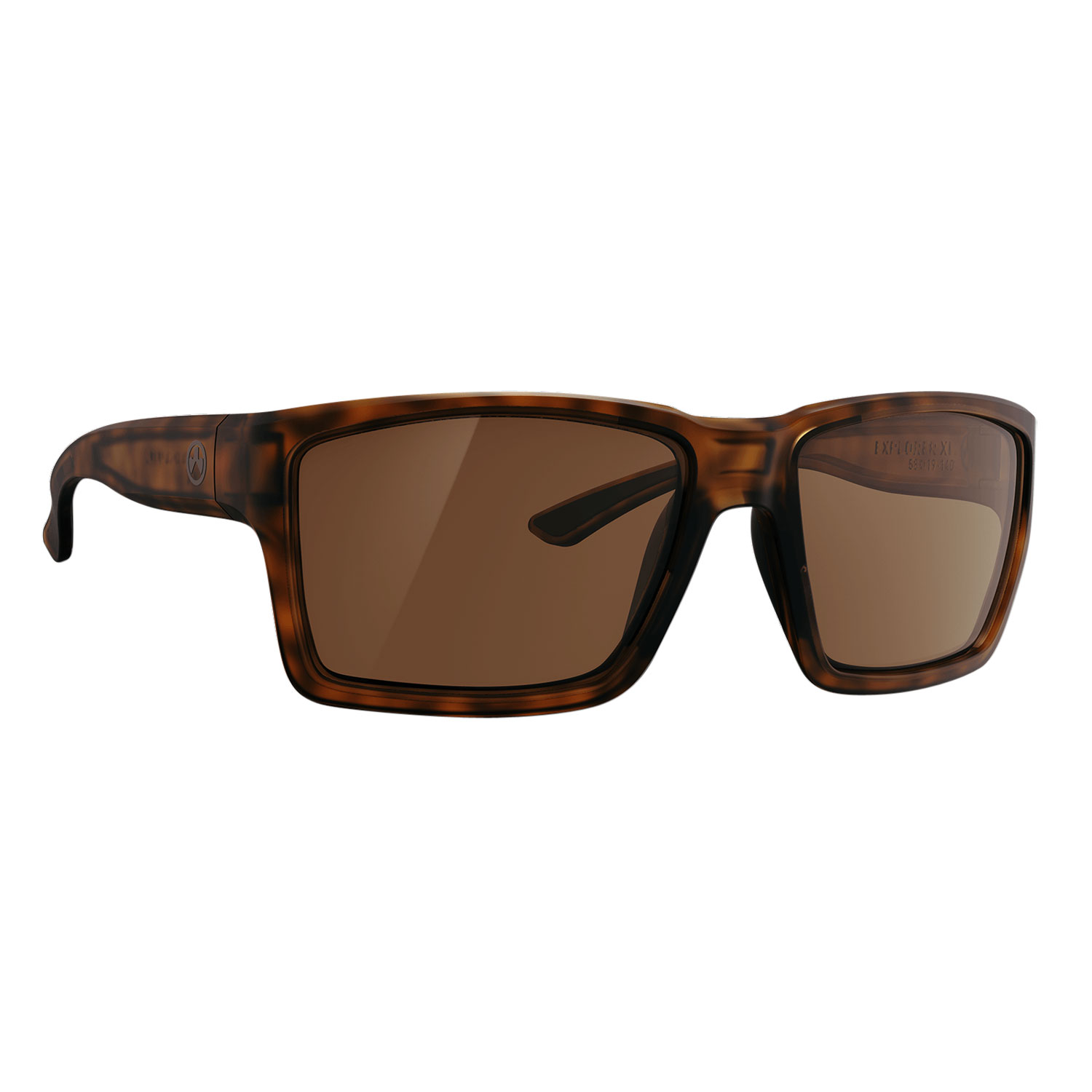 Magpul MAG1148-1-204-2000 Explorer XL Eyewear Adult Bronze Lens Polycarbonate Tortoise Frame
