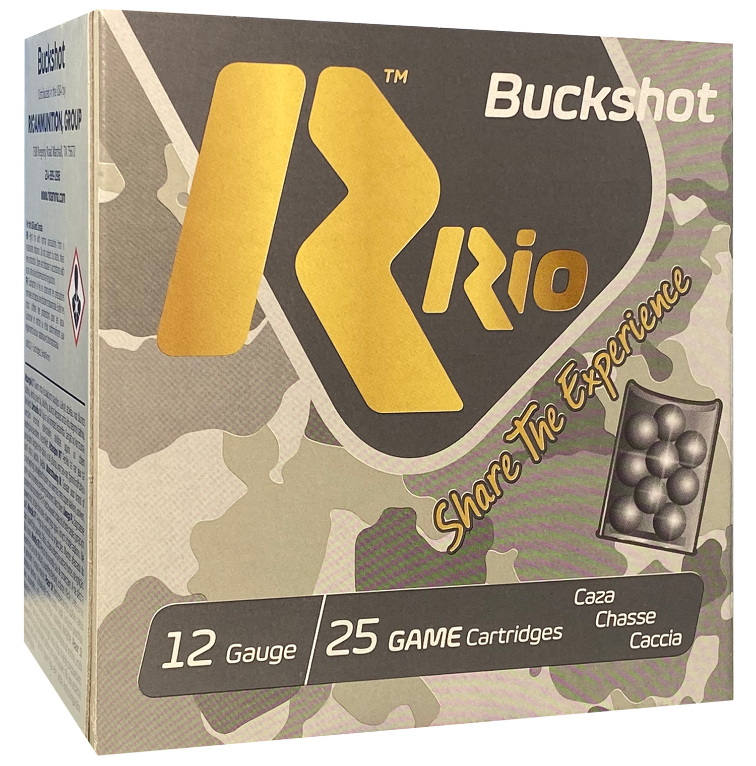 Rio Ammunition  Royal Buck  12 Gauge 2.75