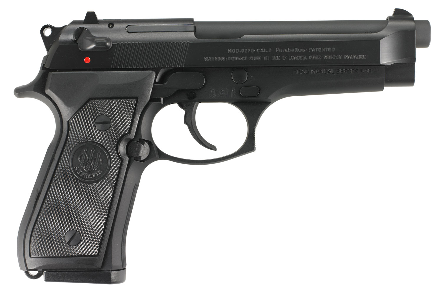 Beretta USA J92F300CA 92FS *CA Compliant 9mm Luger Caliber with 4.90