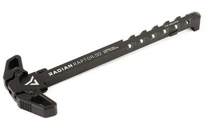 Radian Weapons R0006 Raptor SD Ambi Charging Handle, Black, Gas Ported Shaft, Fits Mil-Spec AR-15/M16 Platform