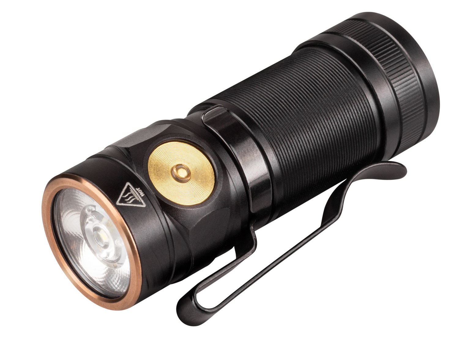 Fenix FXE18R E 18R Black Hardcoat Anodized Aluminum White 5-750 Lumens Cree LED 446 ft Range