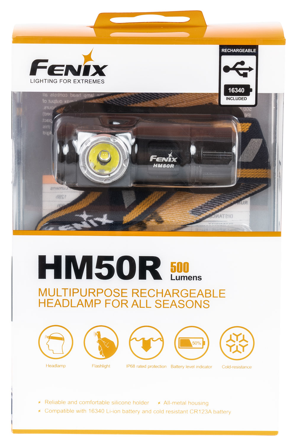 Fenix HM50R Headlamp  <br>  500 Lumen