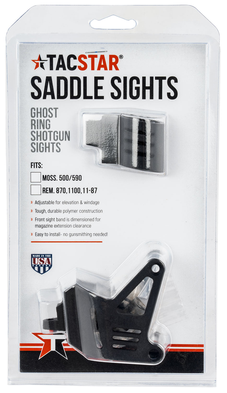 TacStar Shotgun Ghost Ring Sight for Remington 870 Trigger Firearms