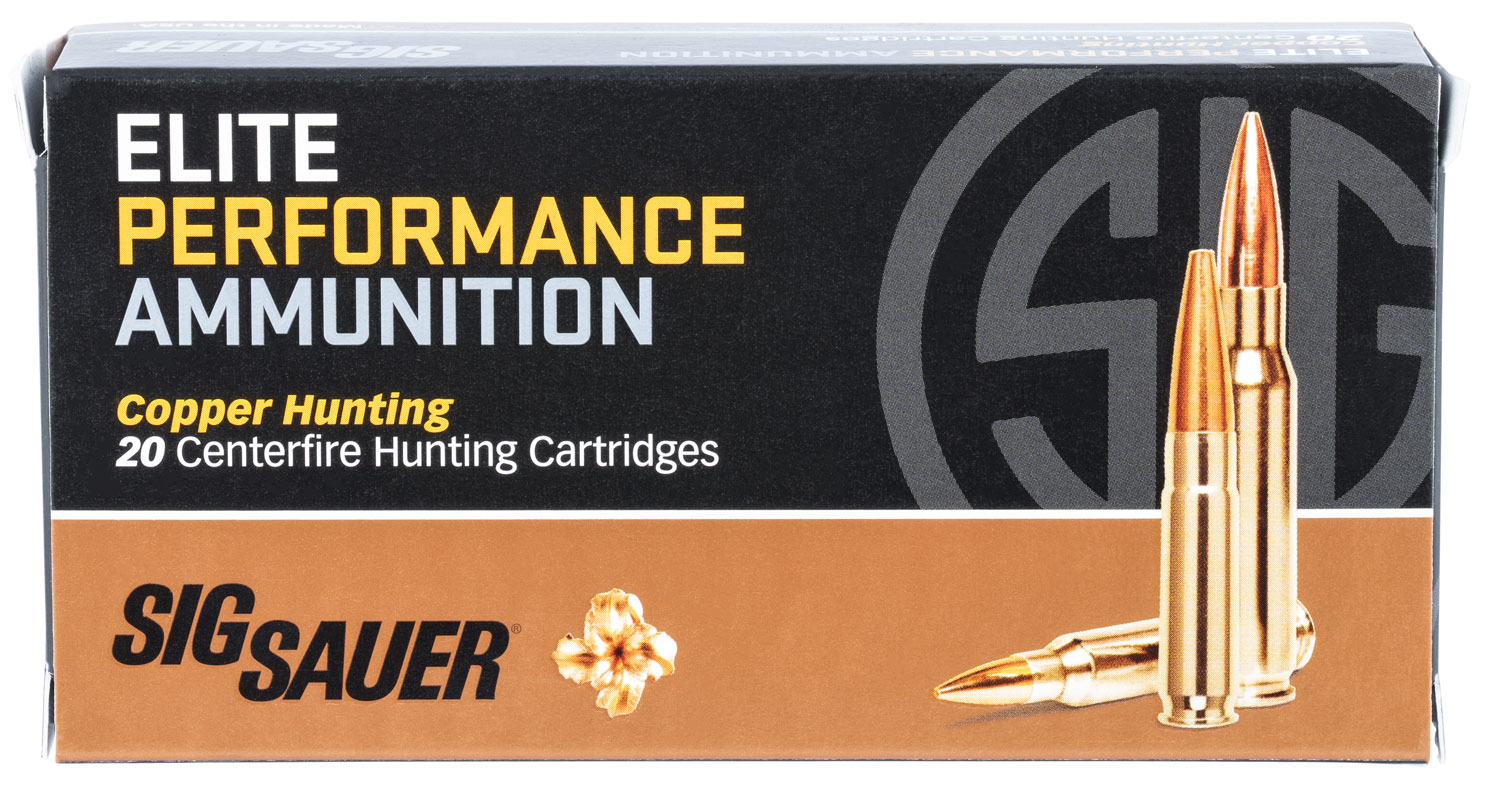 Sig Sauer Elite Copper Hunting Rifle Ammo
