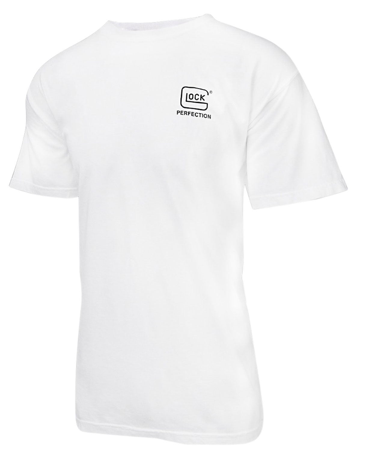 Glock AA75109 Carry With Confidence T-Shirt White XL Short Sleeve