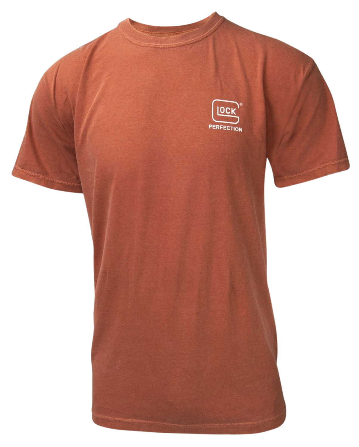 Glock AA75116 Carry With Confidence T-Shirt Rust Orange 3XL Short Sleeve