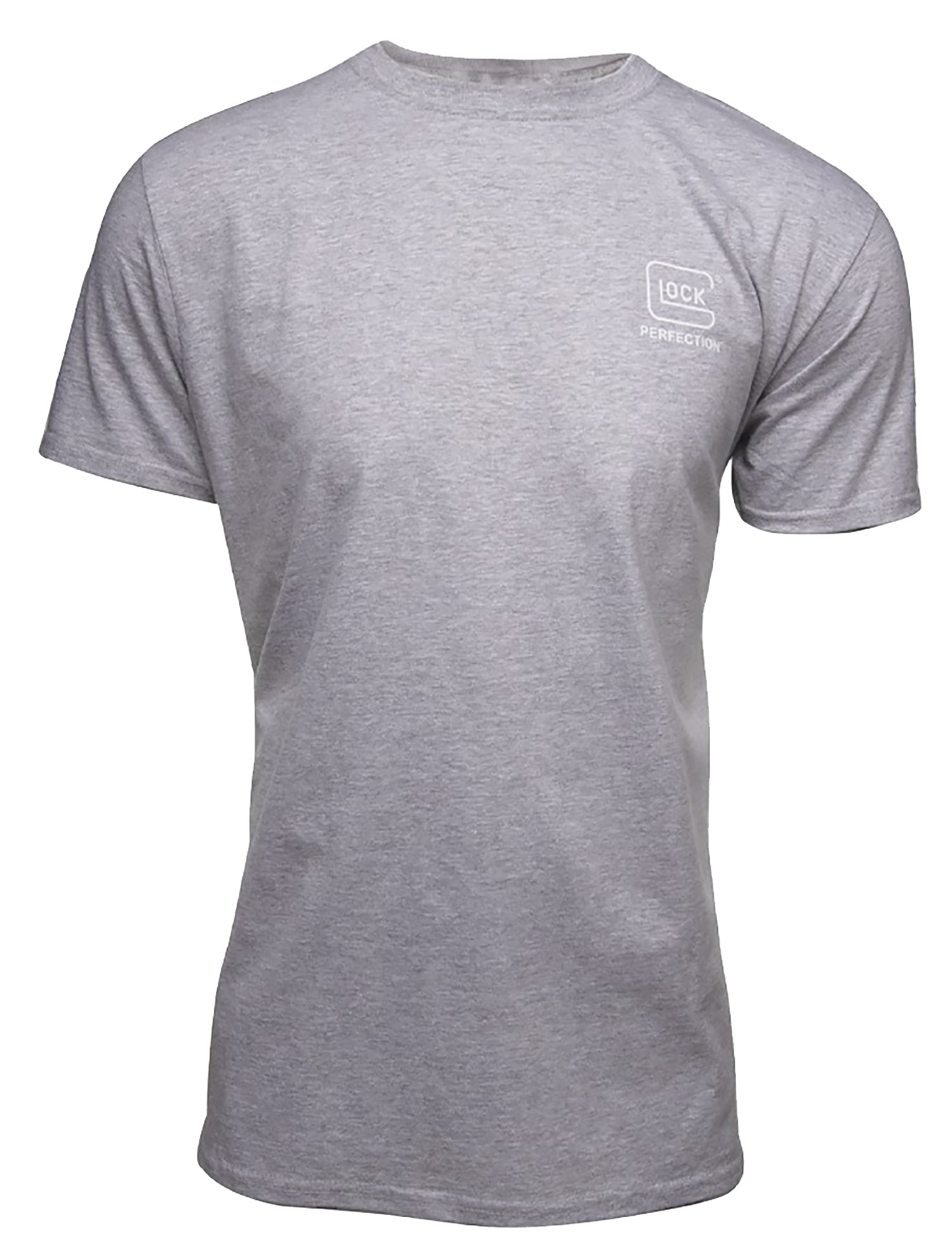 Glock AA75118 Pursuit Of Perfection T-Shirt Gray Medium Short Sleeve