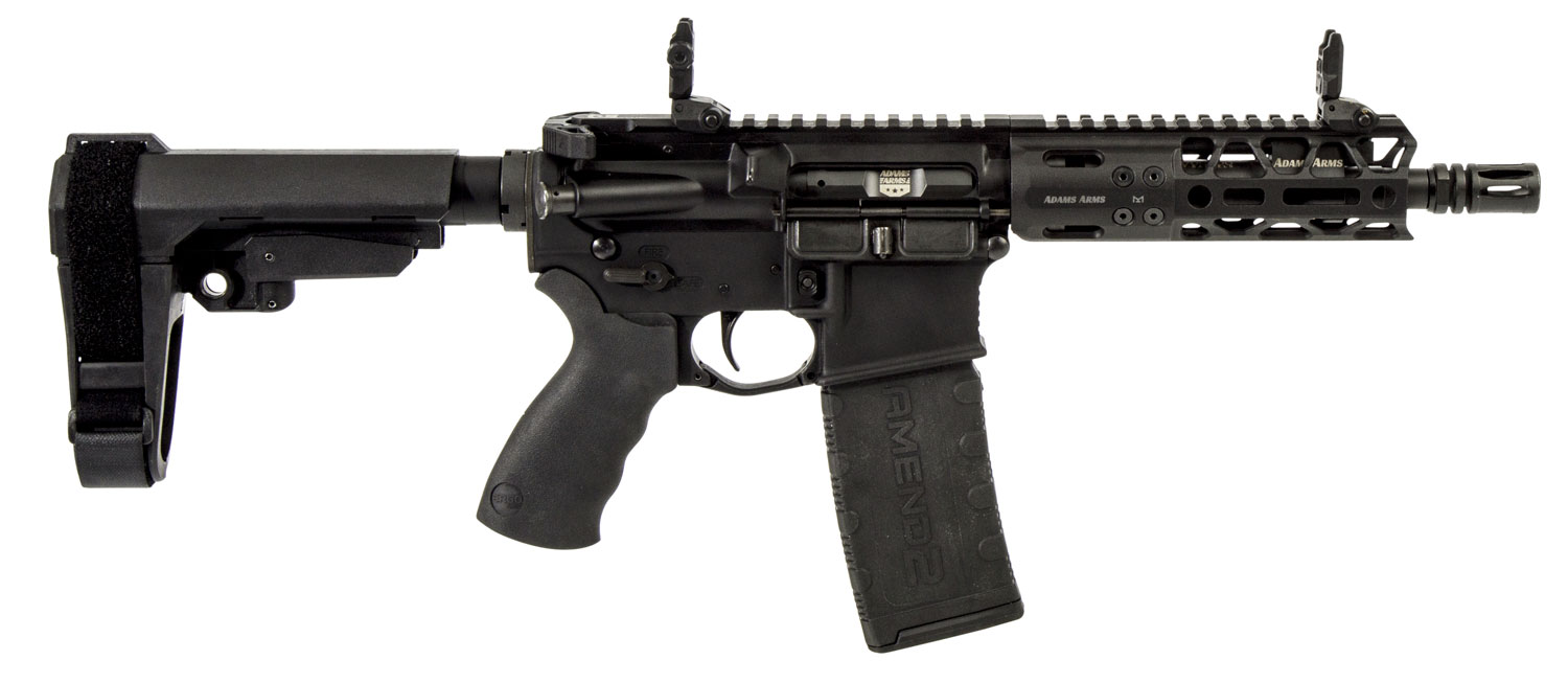 Adams Arms P2 Pistol  <br>  5.56 NATO 7.5 in. Black 30 rd.